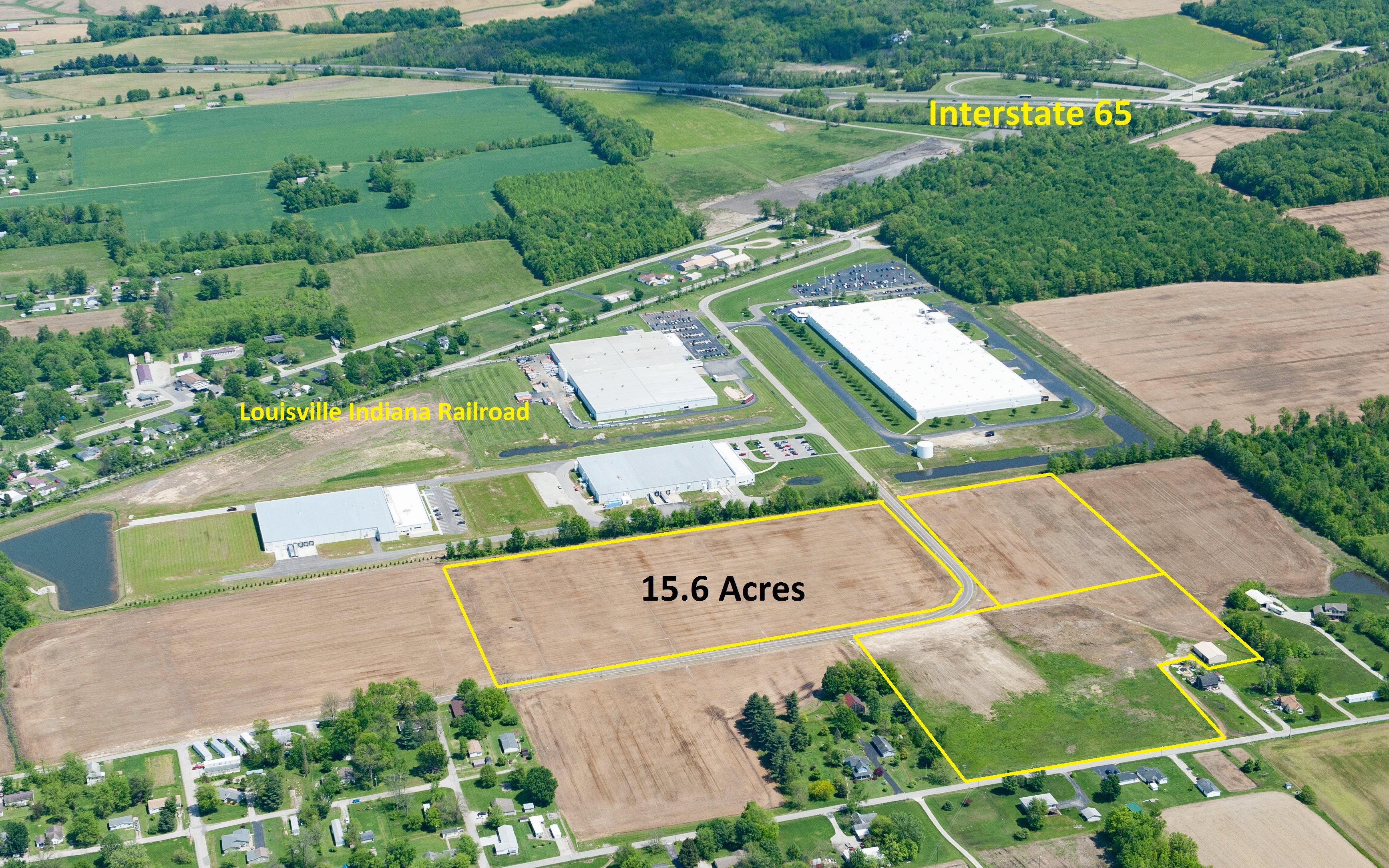 15.6 Acres Available – Crothersville Industrial Park