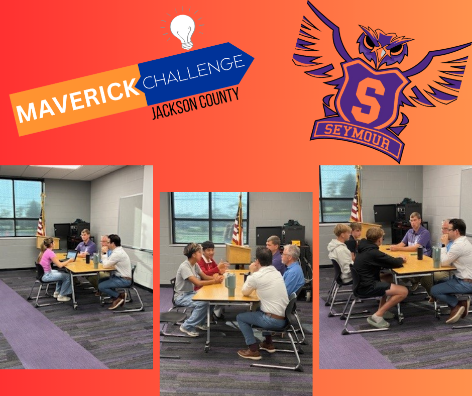 Seymour High School students deliver pitches for Maverick Challenge
