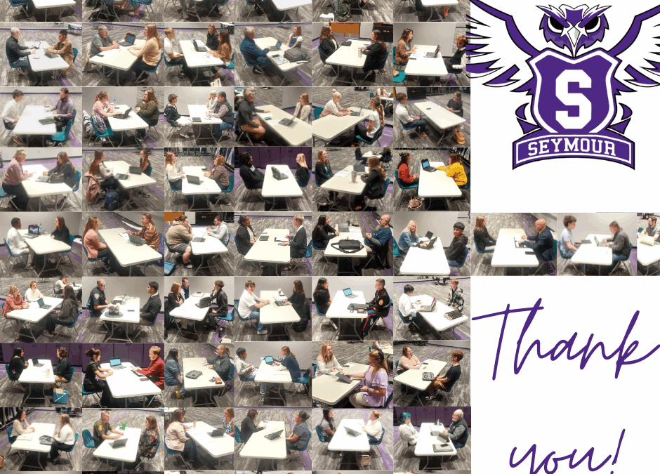 Seymour High School seniors complete mock interviews