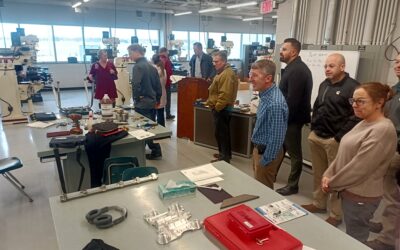 National Engineers Week: Cummins officials tour Seymour High School facilities