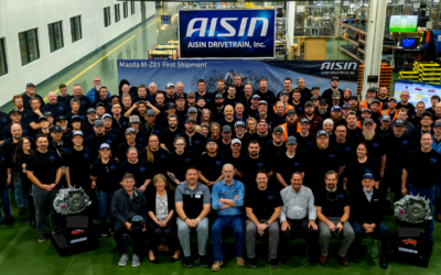 AISIN Drivetrain Inc. begins partnership with Mazda