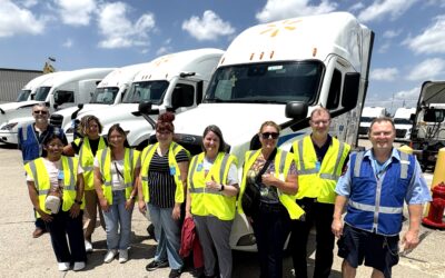 Educators visit Schneck, Walmart