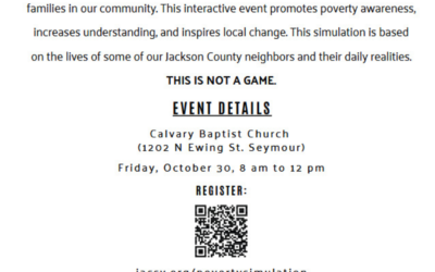 JCIDC among agencies presenting Poverty Simulation